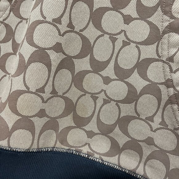 Authentic Signature Coach Hoodie Tan & Black - Picture 12 of 12
